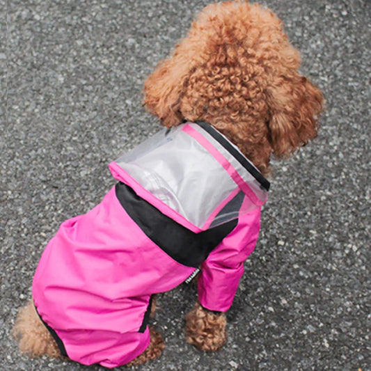 The Dog Face, Dog Raincoat with Hood